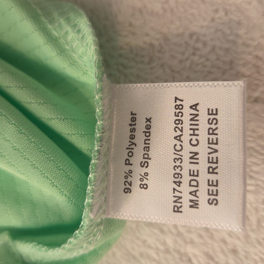 Ladies Golf Polo Three Inch Zip On Front Monterey Club Size Small - Picture 10 of 11